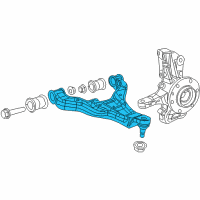 OEM 2007 Dodge Sprinter 2500 Ball Joint Front Lower Arm Diagram - 68012164AA