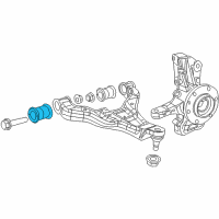 OEM 2008 Dodge Sprinter 2500 BUSHING-Control Arm Diagram - 68012169AA