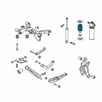 OEM 2017 Buick Envision Coil Spring Diagram - 23476251