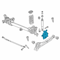 OEM 2016 Ram 2500 Front Knuckle Right Diagram - 68449544AA