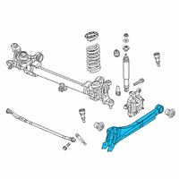 OEM 2022 Ram 2500 Arm-Lower Control Diagram - 68349156AD