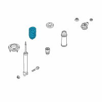 OEM 2013 Hyundai Tucson Spring-Rear Diagram - 55350-2S060--DS