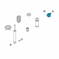 OEM 2011 Hyundai Tucson Bracket-Shock Absorber Mounting Diagram - 55330-3W100