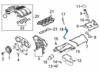 OEM Nissan Guide-Oil Level Gauge Diagram - 11150-9BT0A