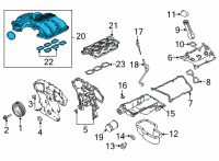 OEM Nissan Frontier Collector-Intake Manifold Diagram - 14010-9BT0A