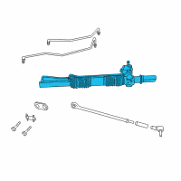 OEM 2001 Chrysler 300M Gear-Power Steering Diagram - 5003933AC