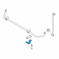 OEM 2017 BMW 530i Stabilizer Support Diagram - 31-35-6-796-971