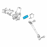 OEM Nissan Cube Controller Assy-Power Steering Diagram - 28500-1FC3A