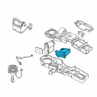 OEM 2007 Dodge Ram 2500 Core-Heater Diagram - 68004228AB