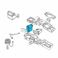 OEM 2008 Dodge Ram 1500 EVAPORATOR-Air Conditioning Diagram - 68004242AA