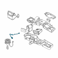 OEM 2008 Dodge Ram 1500 Wiring-A/C And Heater Diagram - 68004243AA