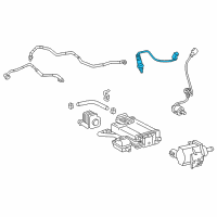 OEM Lexus LS600h Sensor, Air Fuel Ratio Diagram - 89467-53060