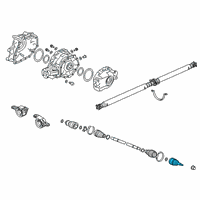 OEM 2019 Honda Pilot Joint Set, Outboard Diagram - 42330-TG7-305