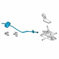 OEM 2019 Chevrolet Blazer Shift Control Cable Diagram - 84697085