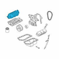 OEM 1998 Oldsmobile Achieva Manifold Asm-Upper Intake Diagram - 24505664