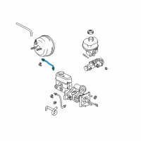 OEM 2004 Dodge Ram 2500 Line-Brake Diagram - 52010337AA