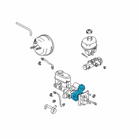 OEM 2004 Dodge Ram 2500 *Booster-POWERBRAKE Diagram - 5093406AA