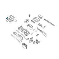 OEM 2015 Nissan Armada Lock-Console Diagram - 96928-7S000