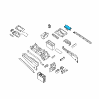 OEM 2006 Infiniti QX56 Insert Cup Holder Diagram - 96975-7S023