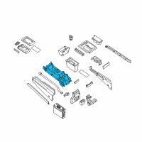 OEM Nissan Titan Reinforce Assy-Console Box Diagram - 96994-ZC000