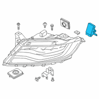 OEM Lincoln Nautilus Module Diagram - EM2Z-13K198-J