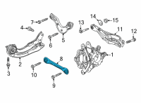 OEM 2019 Honda Civic Lower Arm A Complete Diagram - 52370-TGH-A00