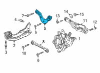 OEM 2022 Honda Civic ARM, RR- (UPPER) Diagram - 52510-T20-A00