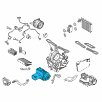 OEM BMW 335xi Sensor F. Auc Diagram - 64-11-9-240-180