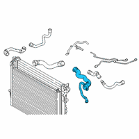 OEM 2020 BMW M760i xDrive LINE COOLANT PUMP-COOLER:171040 Diagram - 17-12-7-934-394