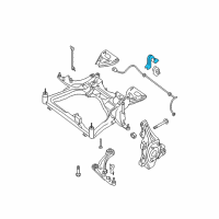 OEM 2011 Nissan Altima Clamp-Stabilizer Diagram - 54614-JA800