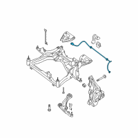 OEM 2010 Nissan Altima Stabilizer-Front Diagram - 54611-JA800