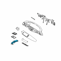 OEM BMW Drink Holder Left Diagram - 51-45-7-070-323