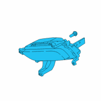 OEM 2018 Kia Forte5 Front Fog Lamp Assembly, Right Diagram - 92202A7500