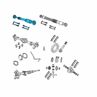 OEM 2022 Jeep Wrangler Shaft-Drive Diagram - 68272539AE