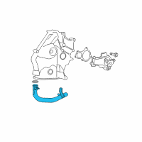 OEM 2001 Dodge Grand Caravan Tube-Water Inlet Diagram - 4781537AC