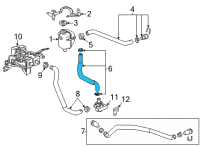 OEM 2022 Chevrolet Bolt EV Lower Hose Diagram - 42706952