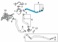 OEM Chevrolet Bolt EV Inlet Hose Diagram - 42762063