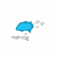 OEM 2011 Chevrolet HHR Composite Assembly Diagram - 15827442