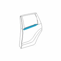 OEM Scion xA Belt Weatherstrip Diagram - 68180-52070