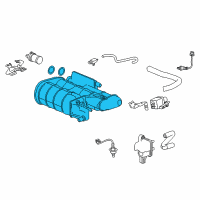 OEM 2013 Honda Accord Set, Canister Assembly Diagram - 17011-T2A-A01