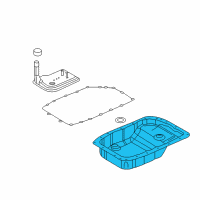 OEM 2009 Cadillac STS Pan Asm-Automatic Transmission Fluid Diagram - 24242410