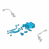 OEM Toyota 4Runner Vapor Canister Diagram - 77740-35482