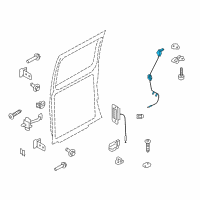 OEM Ford E-350 Super Duty Lock Diagram - AC2Z-1543286-A