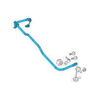 OEM 2009 Dodge Avenger Bar-Rear Suspension Diagram - 68065515AA