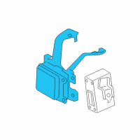 OEM 2013 Lexus LX570 Sensor Assembly, MILLIME Diagram - 88210-60090