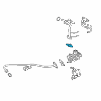 OEM 2018 Ford F-150 Inlet Tube Gasket Diagram - JL3Z-9E464-A