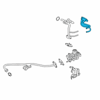 OEM 2021 Ford F-150 Pressure Feedback Sensor Diagram - JL3Z-9J433-A