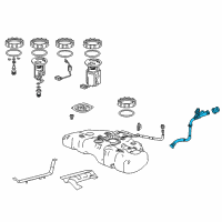 OEM 2017 Acura RLX Tube Assembly, Fuel Filler Diagram - 17650-TY2-A02