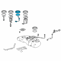 OEM Acura Meter Diagram - 17047-TY3-000