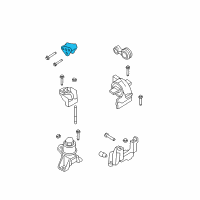 OEM 2012 Ford Fusion Strut Bracket Diagram - 9E5Z-6E042-B